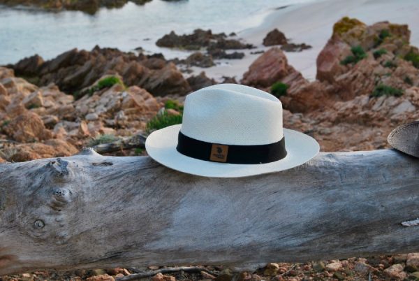 chapeau borsalino blanc