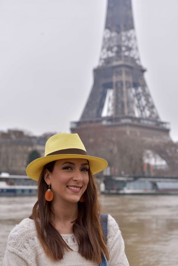 Chapeau jaune citron