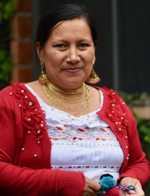 Esther artisane quechua