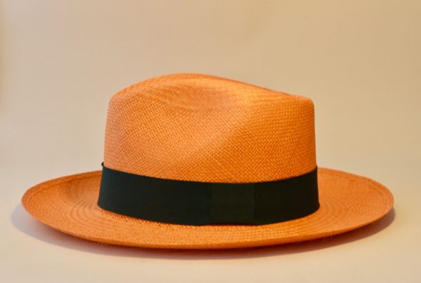 chapeau panama orange