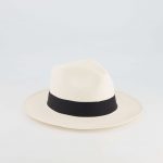 chapeau panama blanc bords larges