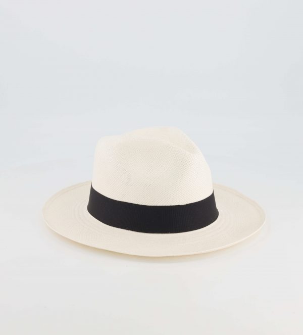 chapeau panama blanc bords larges