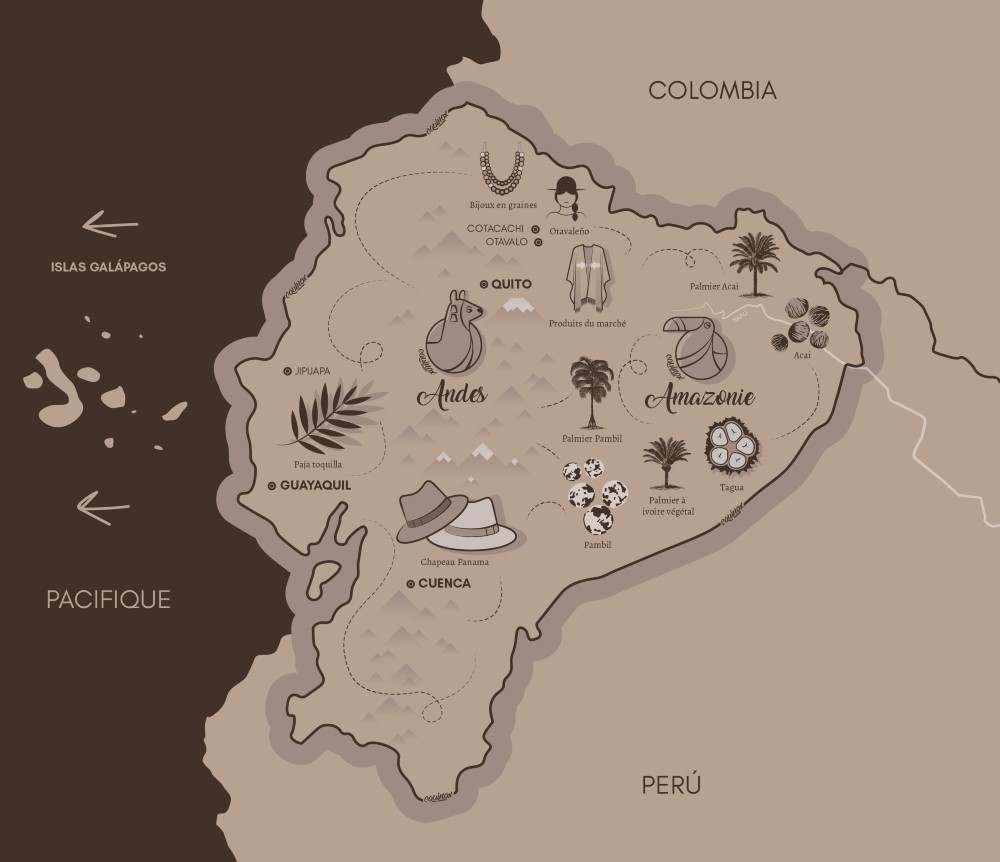 carte Equateur