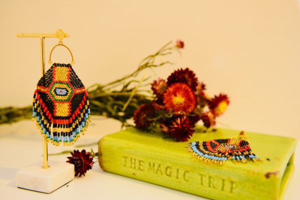 Boucles d'oreilles Perles Rocailles