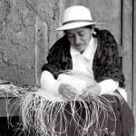 tissage chapeau panama en paille naturelle