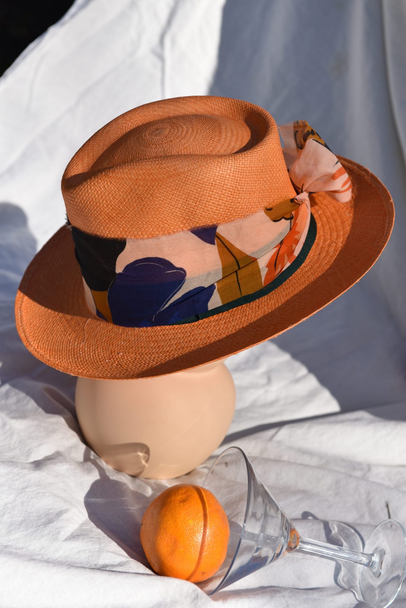 chapeau orange