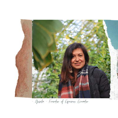 Gisela Cisternas la créatrice d'Equinox Ecuador