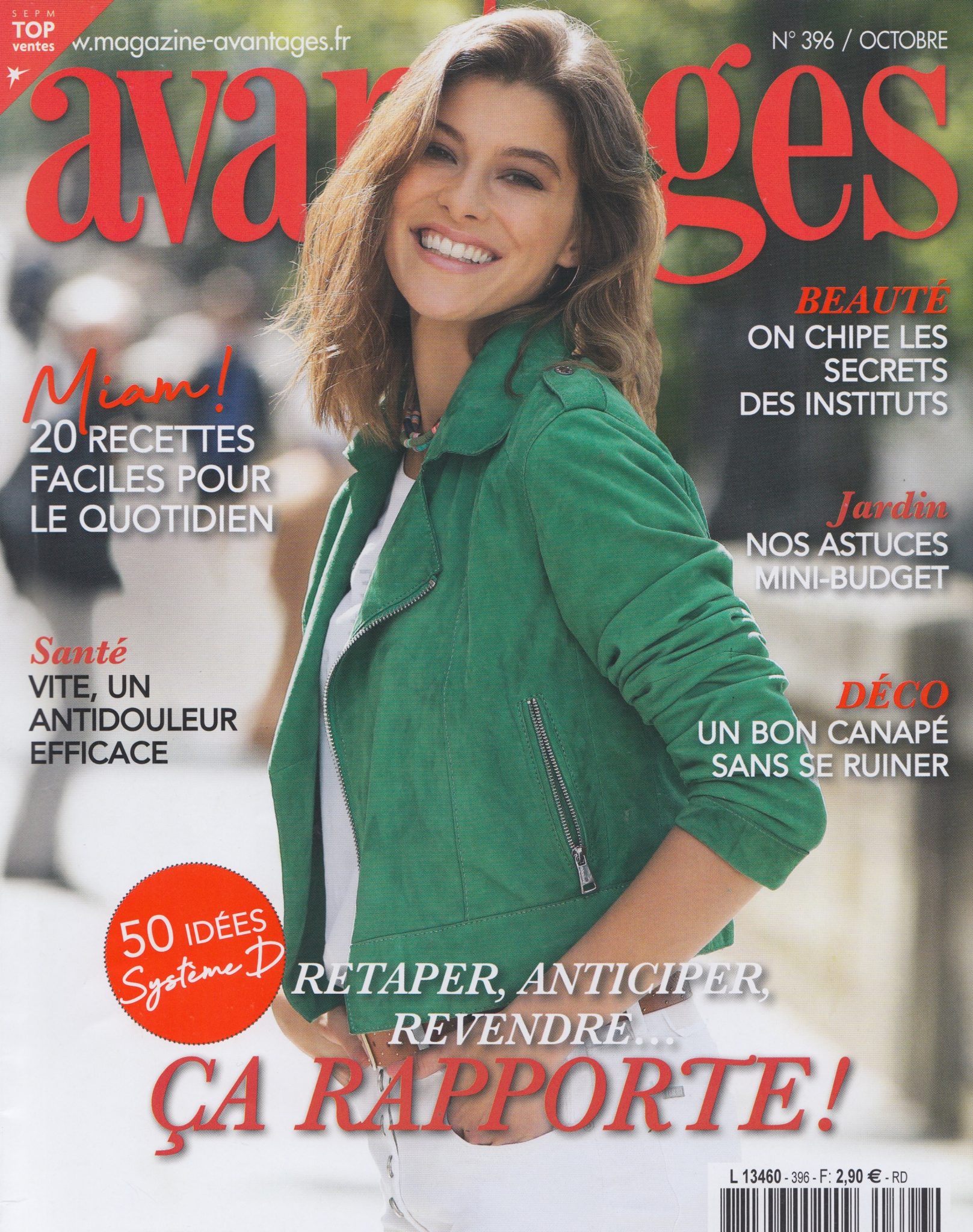 Parution Presse magazine Avantages