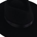 chapeau feutre noir Ulis Black