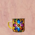 Mug emaillé jaune Equateur