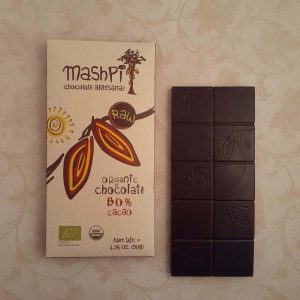 Tablette chocolat noir cru