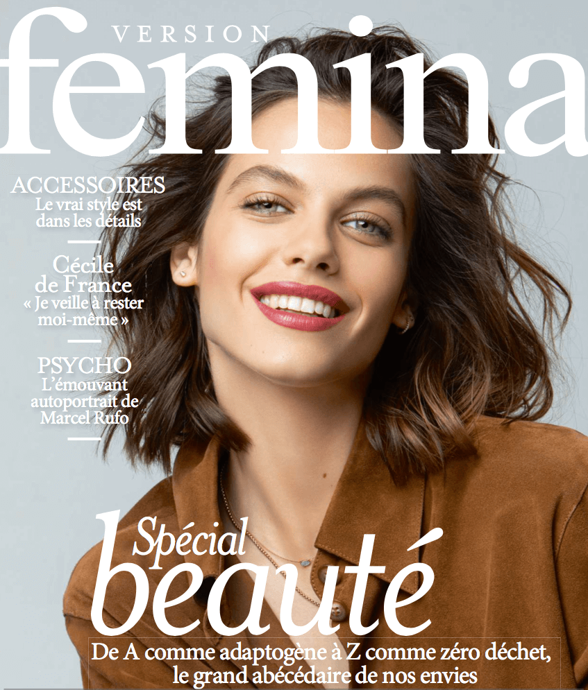 couverture magazine Version Femina